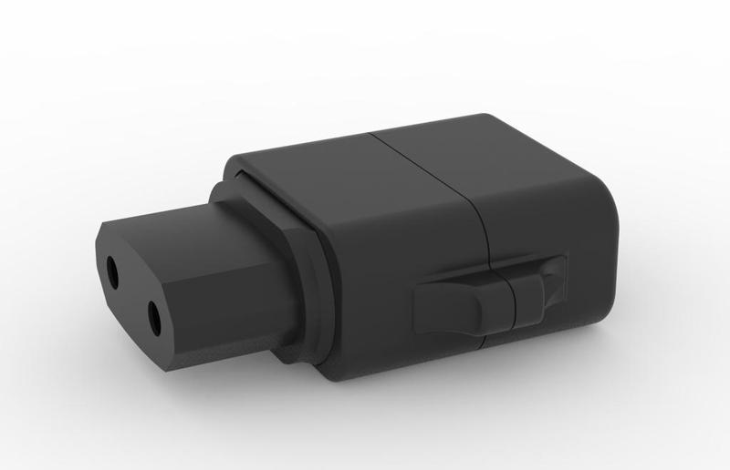 Xiaomi Mi 6 Charger DE-PA Adapter (STL&Solidworks)