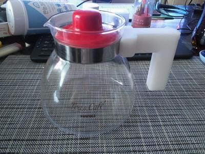 hario tea and coffee server handle