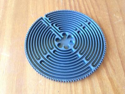 Ancient holy labyrinth maze in 3D