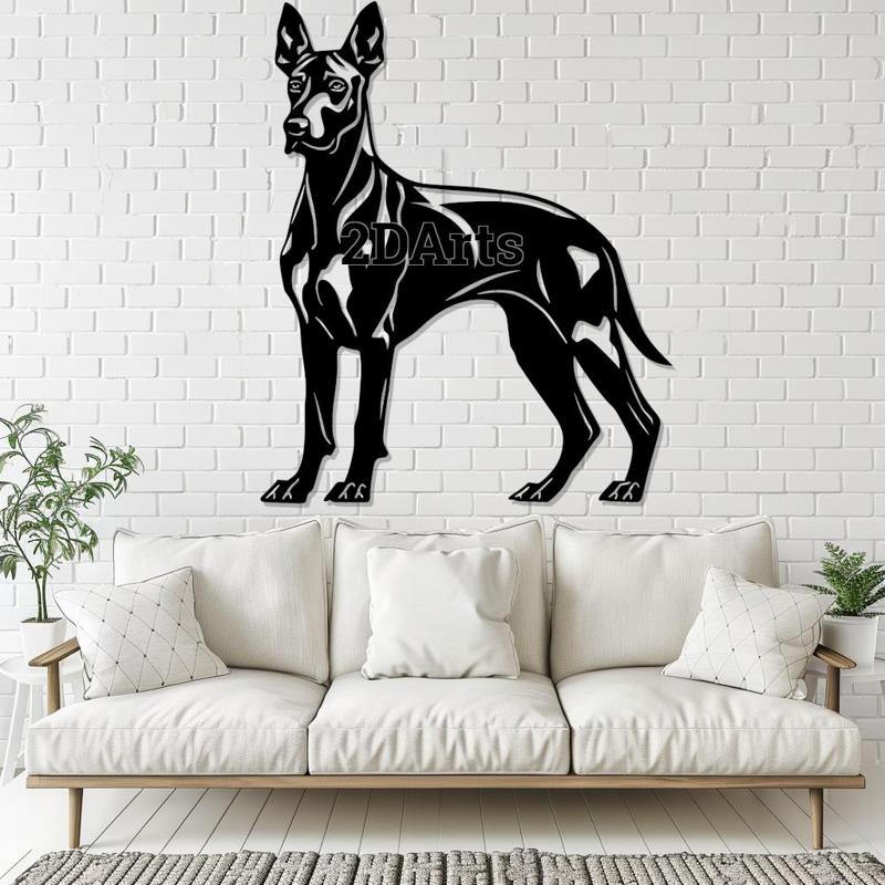 Doberman 2D Wall Art/Window Art
