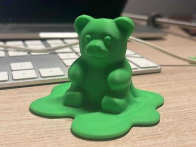 Melted Gummy Bear (Super Cute!) (amazing statue)