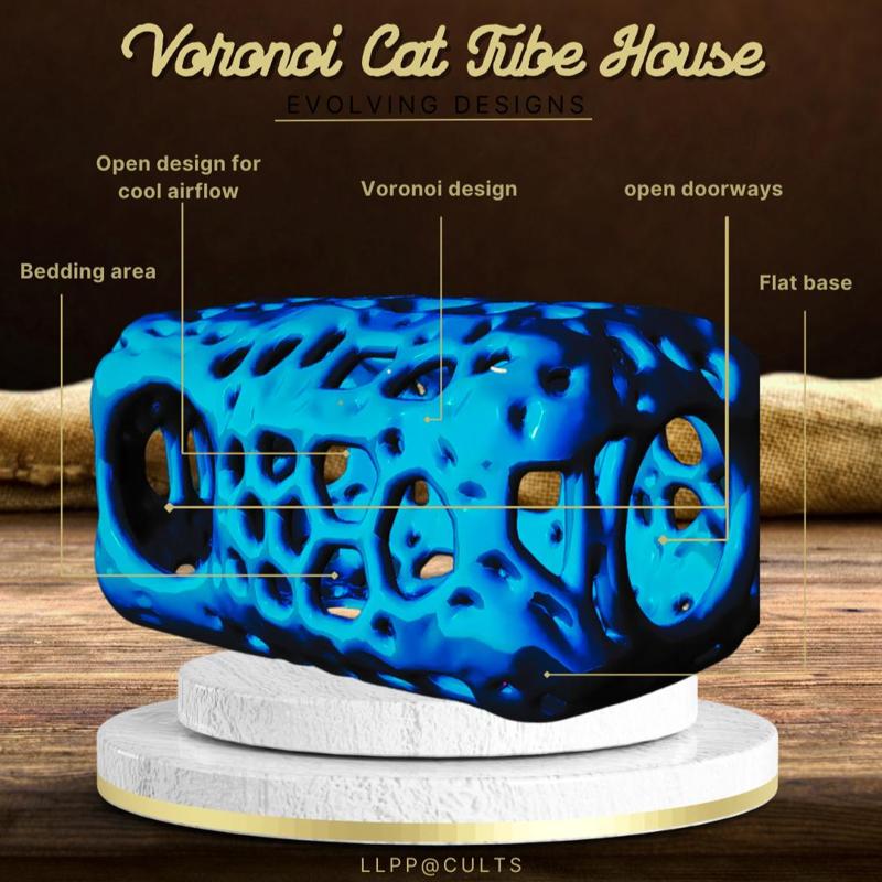 Voronoi Cat Tube House
