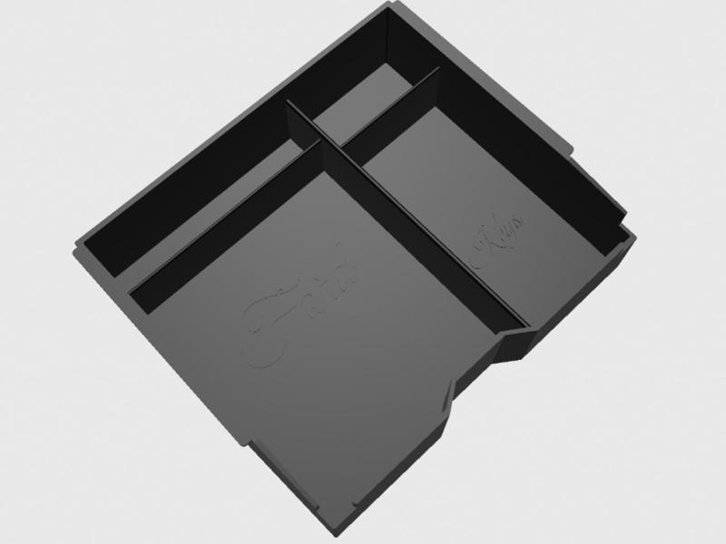 NextGen Ford Ranger/Everest center console tray