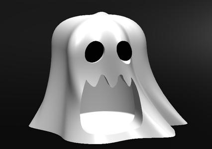 Casita Fantasma de Halloween – para mascotas o dulces