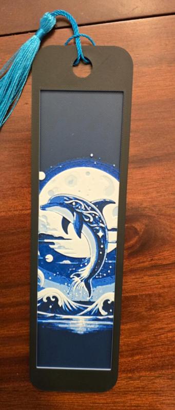 Dolphin HueForge Bookmark