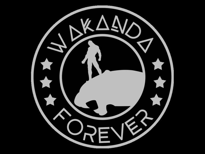 Black Panther Wakanda Forever Coaster