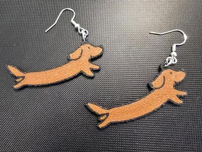 Weenie Dog Earrings