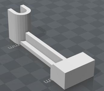 Tool to level X-axis of Duplicator i3 Plus