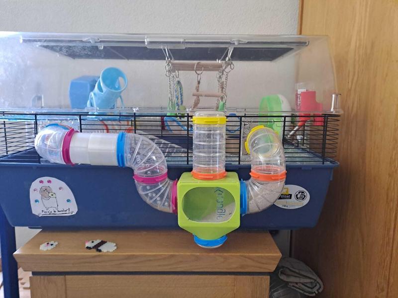 Hamster toilet house / Sand Bath horizontal easy cleaning