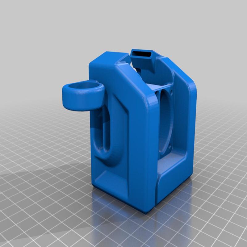 CR-10 Hotend Cover For 5015 Blower with 18mm Sensor Mount