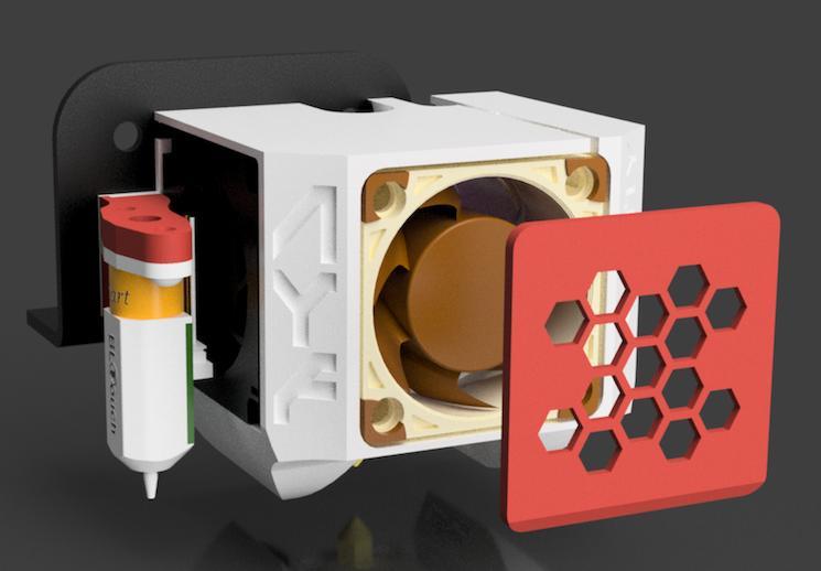 AYF single/dual part 4010 fan duct