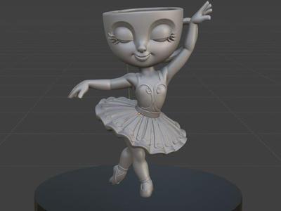 Brainrot Series | Cappuccina Ballerina