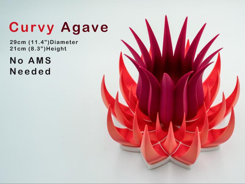 Agave Spiky Decoration (29 cm / 11.4in)