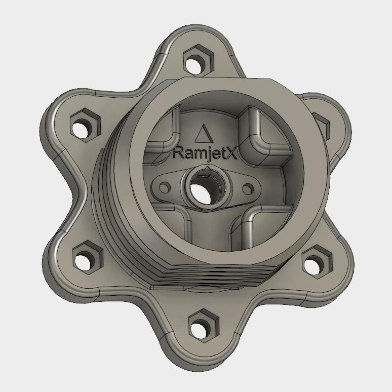 RamjetX Thrustmaster T300 T500 TX TSPC 70mm Hub Adaptor Kit