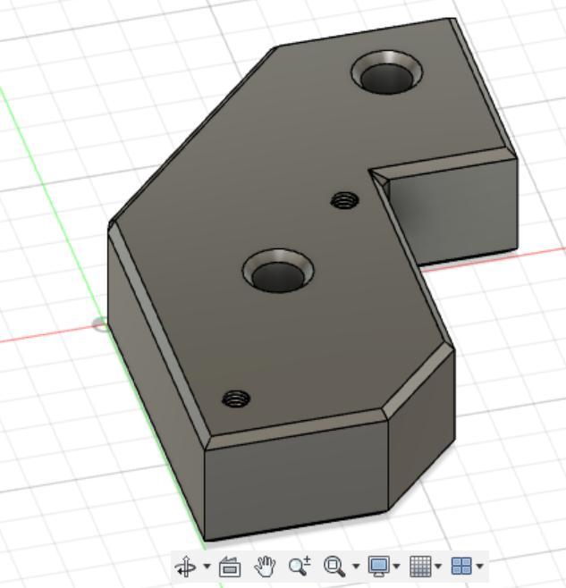 CR-200B Filament sensor bracket for BMG