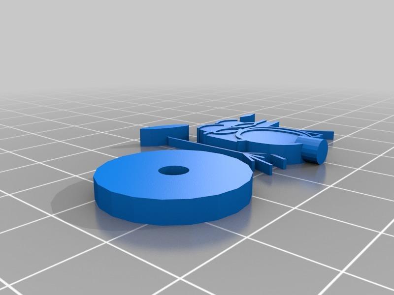 Ficha batería (para Juego de mesa)