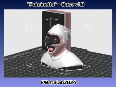 Pulcinella - Bust