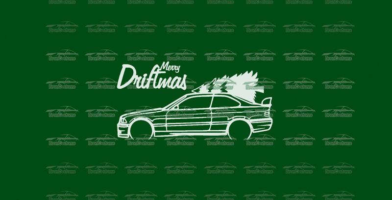 Merry Driftmas BMW M3 E36