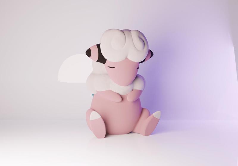 Pokémon Flaaffy Sleeping