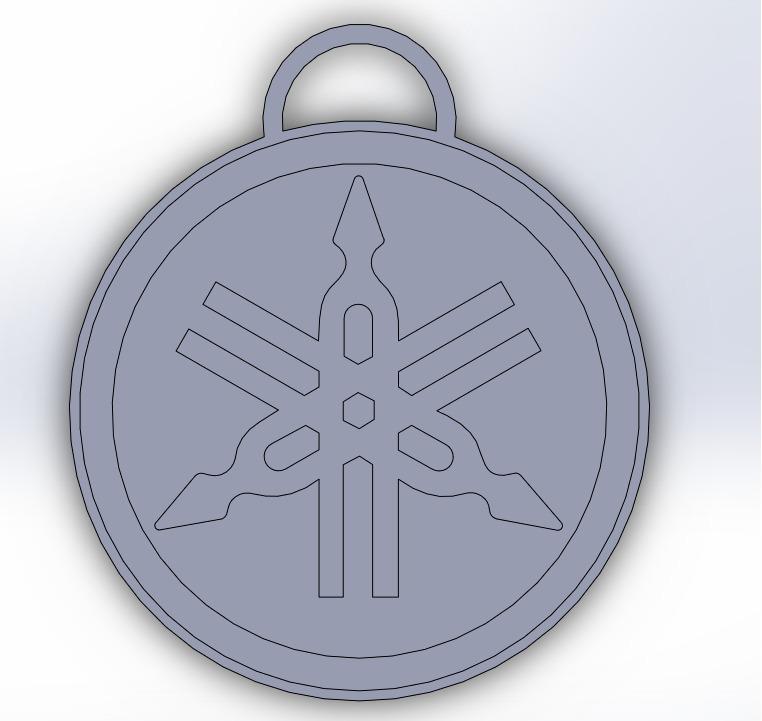 Yamaha key chain hanger 