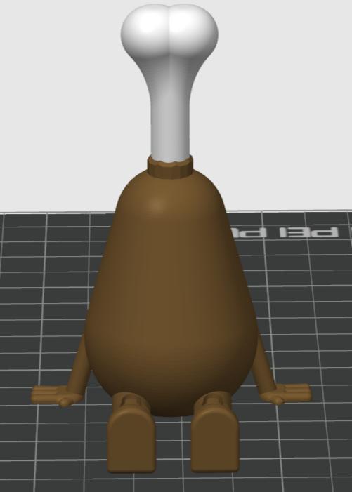 Articulated Turkey/Chicken leg