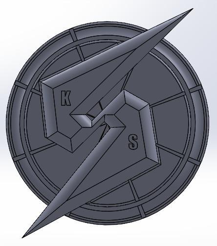 Metroid Prime/Screw Attack Logo 2D Art