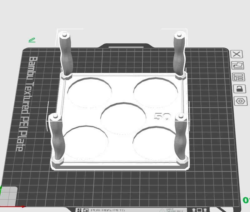 50mm Tabletop Mini tray