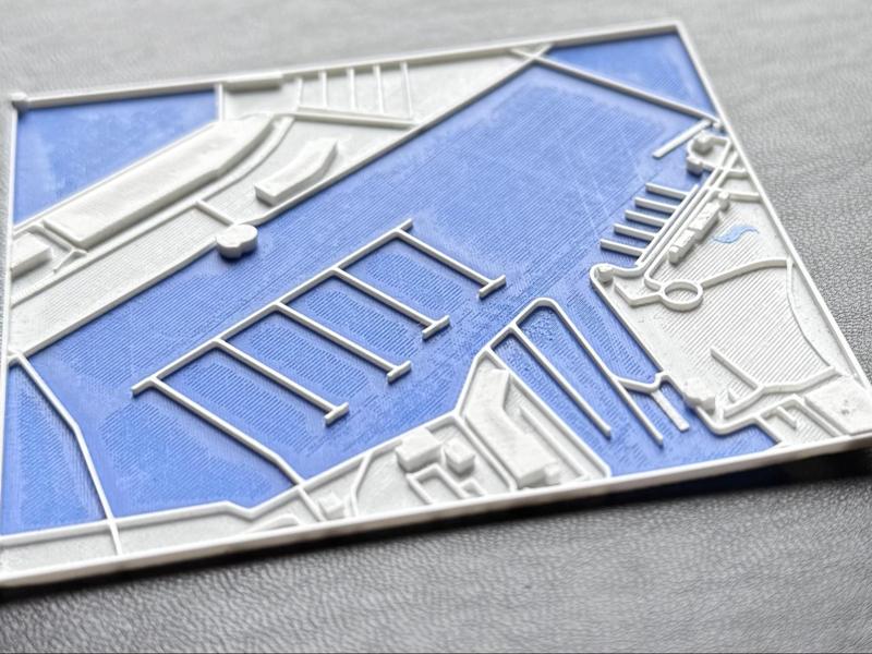 Swansea Marina Cityscape (Small Model)