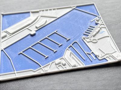 Swansea Marina Cityscape (Small Model)