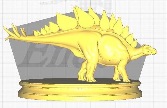 Stegosaurus with Base