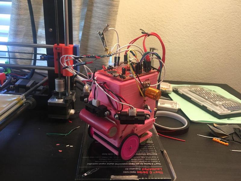 Wall Following Car Chassis 