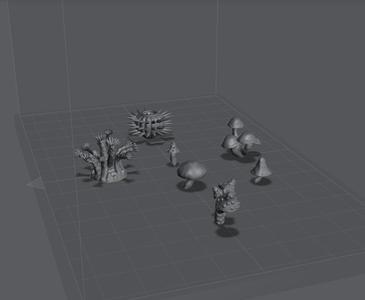 Base Bits - Mushrooms + Carnivorous plants