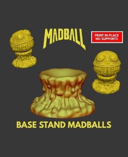 STAND BASE FOR MADBALL - MADBALLS COLLECTION - FREE