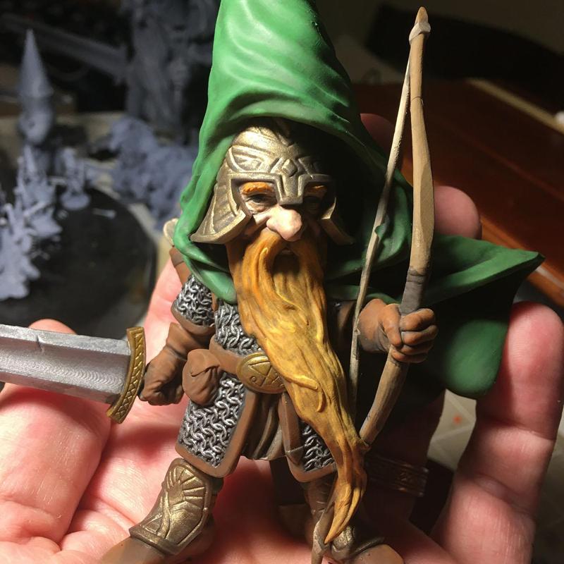 Gnome Ranger, Tabletop RPG Miniature or Figurine