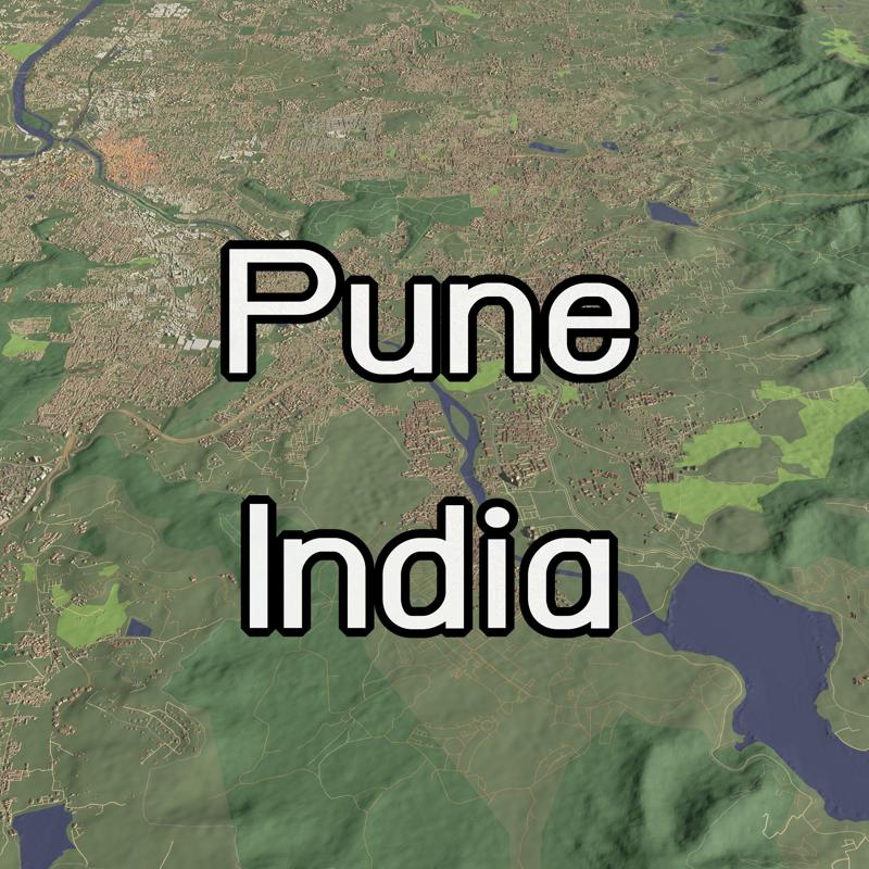 Pune India - city and urban