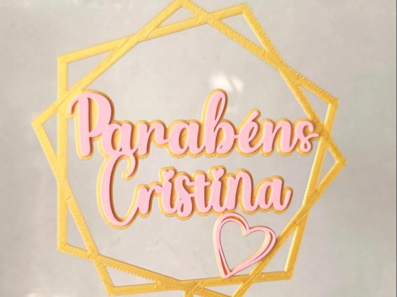 Cake Topper Cristina