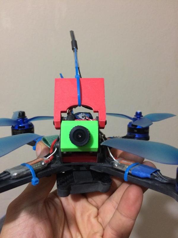 eachine 1000tvl camera mount for zeus frame