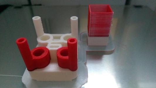 UM2 4 bowden guide with connector 