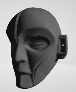 African mask to hang on the wall