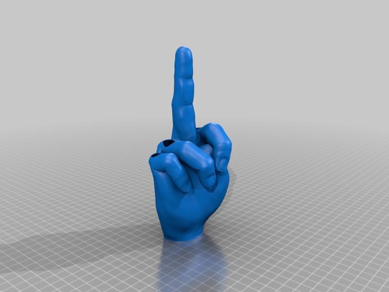 Stinkefinger Pen Holder