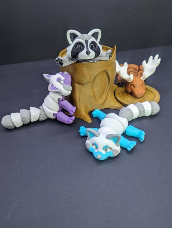 3D Printed Stump /w Lid