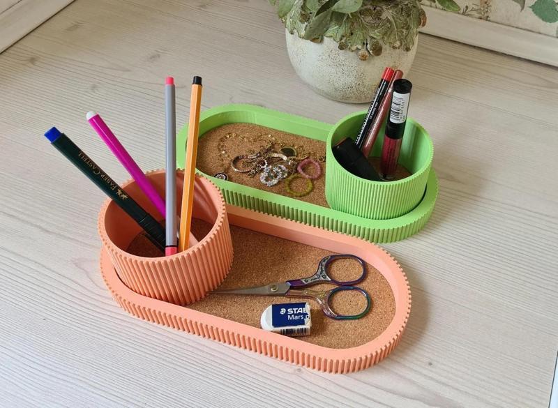 Minimalist Organizer Set – Wavy & Geared Versions