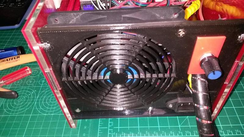 Tevo Black Widow Box Back Panel