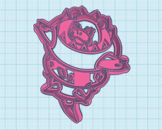 Pokemon: Mega Slowbro Cookie Cutter