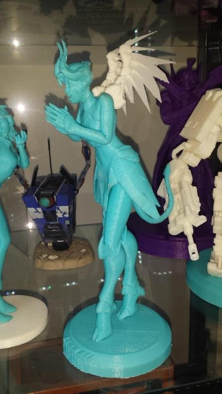 Overwatch - Mercy - Imp/Devil Skin Laughing 