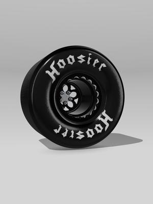 Drag Wheel COMBO Rear Weld Alpha 1 with Big Tire Hoosier