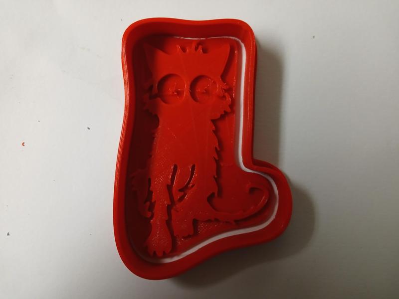 Wild Eyed Cat 4 Cookie Cutter