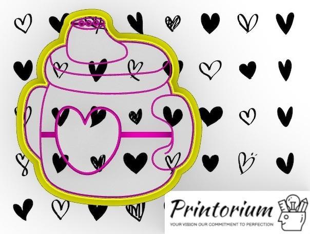 Baby Sippy Cup Cookie Cutter