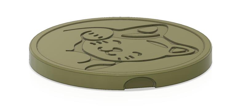 tray board for cutting KITTEN V01 3d-print and cnc