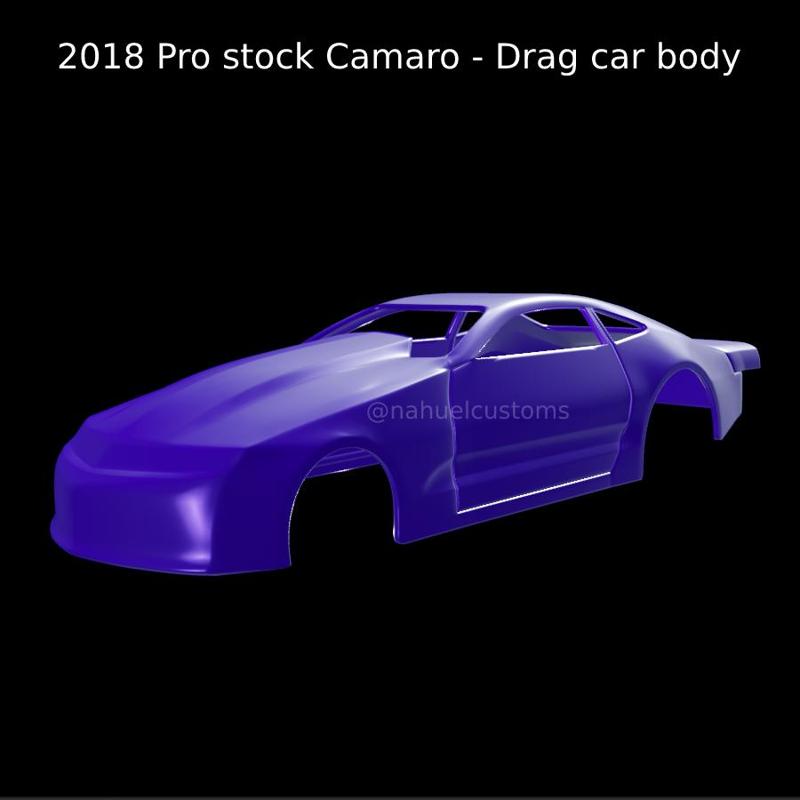 2018 Pro stock Camaro - Drag car body